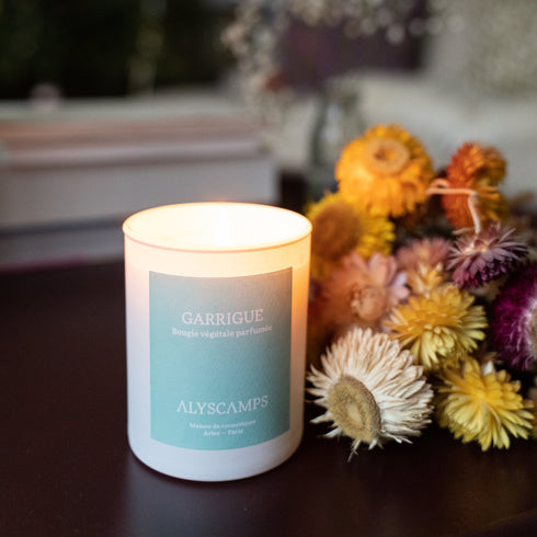 Natural Candle "GARRIGUE"